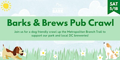 Imagem principal do evento Barks and Brews Pub Crawl