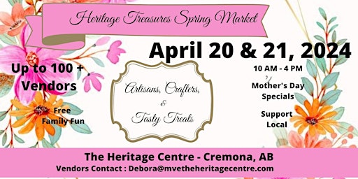 Image principale de Heritage Treasures Spring Market 2024