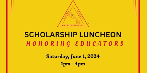 Hauptbild für Zeta Eta Scholarship Luncheon Honoring Excellence in Education