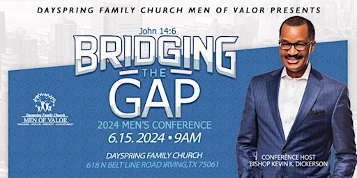 BRIDGING THE GAP 2024 MEN'S CONFERENCE primary image