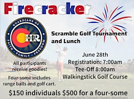 Imagen principal de Firecracker Golf Tournament - Supporting Colorado Hispanic Republicans