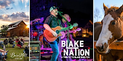 Image principale de Blake Shelton covered by Blake Nation / Texas wine / Anna, TX