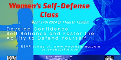 Imagem principal do evento Women’s Self Defense Class