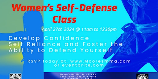 Image principale de Women’s Self Defense Class