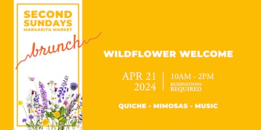 Hauptbild für Second Sundays at Margarita Market - April Wildflower Welcome