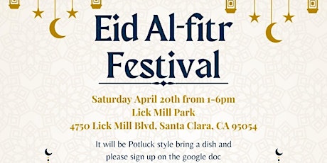 Second Annual Eid-Al-Fitr Festival