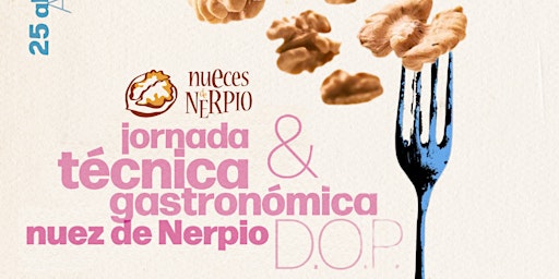 Imagem principal do evento Jornada técnica y gastronómica Nuez de Nerpio DOP