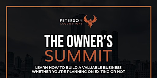 Imagem principal do evento The Owner's Summitt