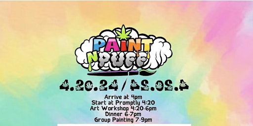 Imagem principal do evento Paint N Puff at Hempy's Lake House