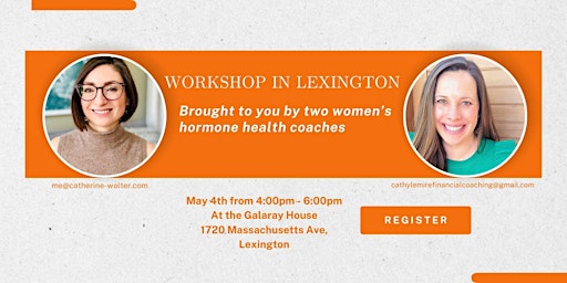 Primaire afbeelding van Lexington Workshop: Hormone Secrets Revealed