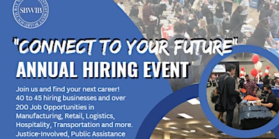 Connect To Your Future Spring Hiring Event-  Time Slot 1:30pm primary image