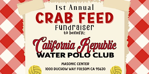 Image principale de 1st Annual Crab Feed Auction Fundraiser