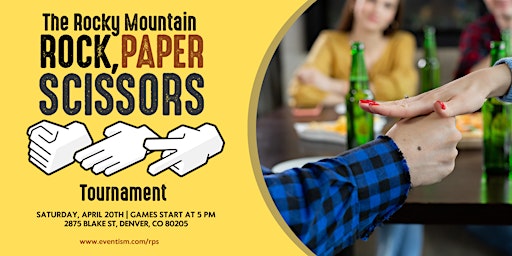 Imagem principal do evento Rocky Mountain Rock, Paper, Scissors Throwdown