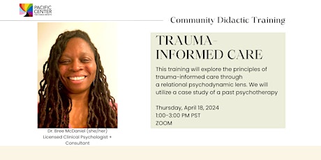 Community Didactic Training: Trauma-Informed Care