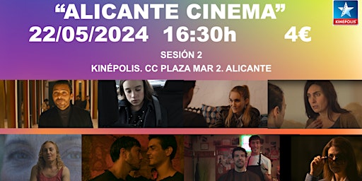 Imagem principal de CORTOMETRAJES ALICANTE CINEMA SESIÓN 2