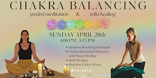 Chakra Balancing Meditation & Reiki Cleansing primary image