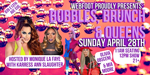 Bubbles, Brunch & Queens! primary image