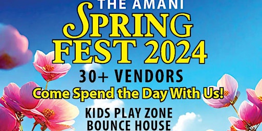 Primaire afbeelding van Amani Spring Fest 2024