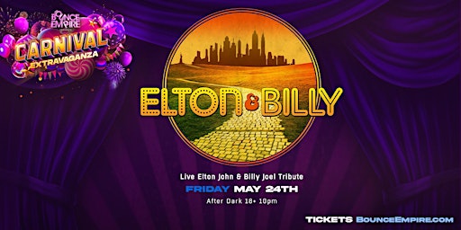 Imagen principal de Elton & Billy, The Tribute | 18+ Show & All Day Pass