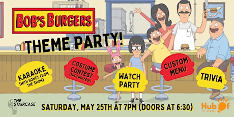 A Bob's  Burger Theme Party!!