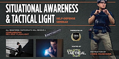 Imagem principal do evento Situational Awareness & Tactical Light  (Free $120 Flashlight)