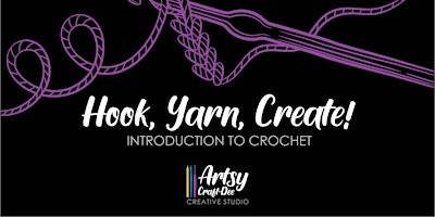 Imagem principal do evento Intro to Crochet with Artsy Craft-Dee