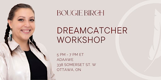 Imagem principal do evento Bougie Birch Public Dreamcatcher Workshop