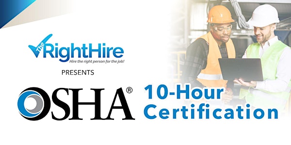 OSHA 10 Hour Certification
