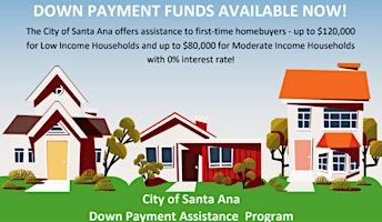 "My First Home" Santa Ana's Down Payment Assistance primary image