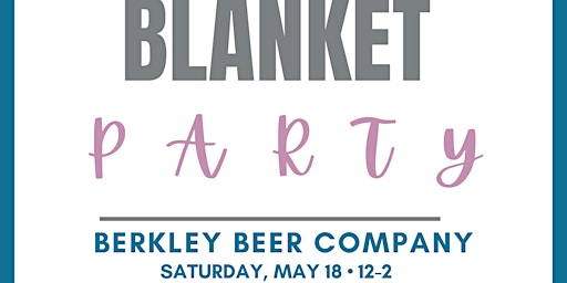Immagine principale di Chunky Knit Blanket Party - Berkley Beer Co 5/18 