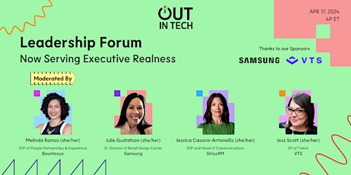 Out in Tech | Leadership Forum  primärbild