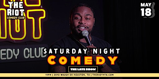 Primaire afbeelding van Riot Comedy Club presents Saturday Night Late Show