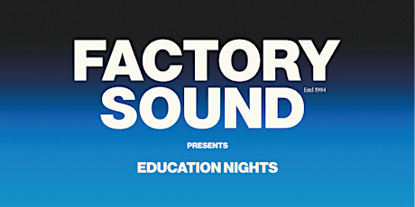 Elektron Night at Factory Sound