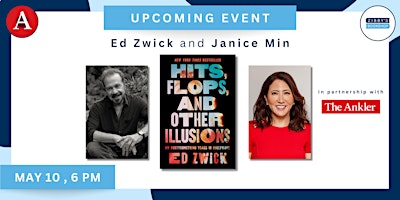 Author event! Ed Zwick with Janice Min primary image