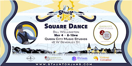 Staunton Jams Presents: Square Dance at Queen City Music Studios