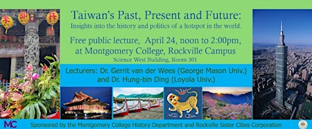 Primaire afbeelding van Taiwan's Past, Present and Future, insights into a hotspot in the world
