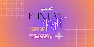 Imagem principal do evento FLINTA* Night (5/2)