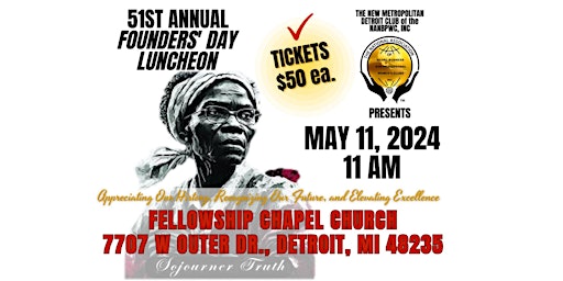 Primaire afbeelding van 51st Annual Founders' Day Luncheon