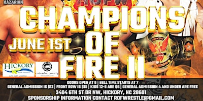 Champions Of Fire II primary image