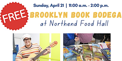 Imagem principal do evento Big Book Party at Northend Food Hall (Book Giveaway All Ages)