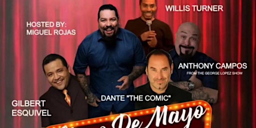 Primaire afbeelding van THE SECRET COMEDY CLUB PRESENTS CINCO DE MAYO COMEDY