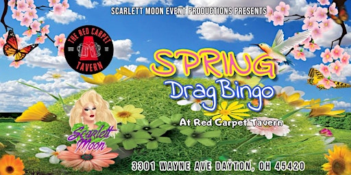 Imagem principal do evento Spring Drag Bingo at Red Carpet Tavern
