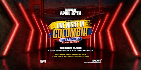 "ONE NIGHT IN COLOMBIA" TWO LATIN DANCE ROOMS | SAN FRANCISCO