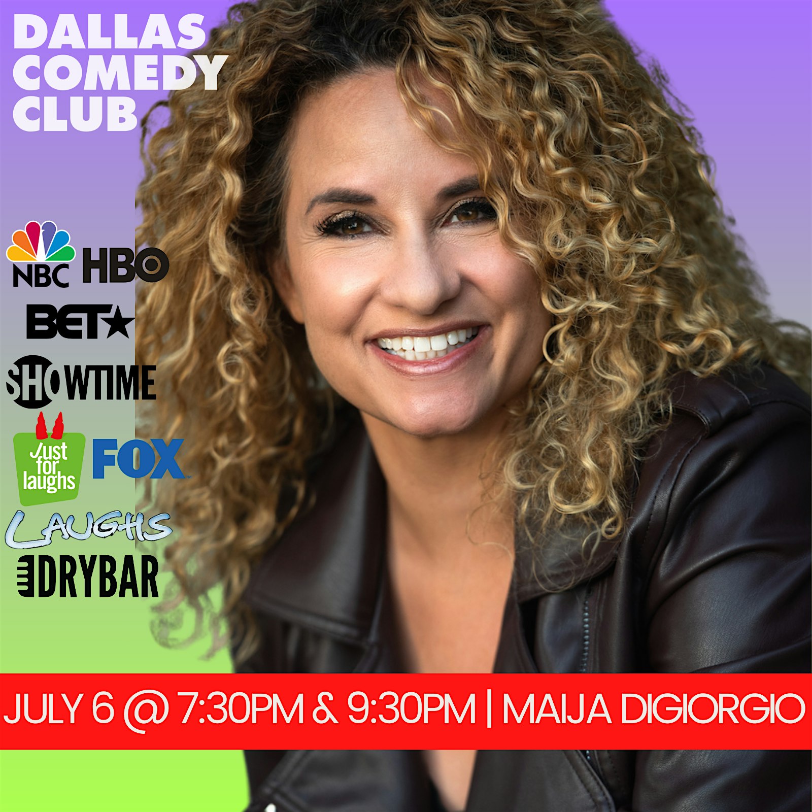 Dallas Comedy Club Presents: MAIJA DIGIORGIO