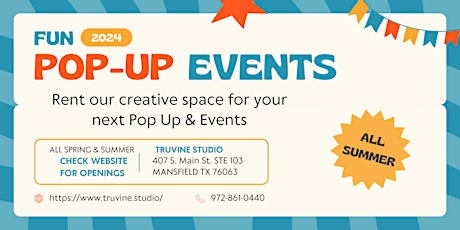 Pop Ups & Event Space