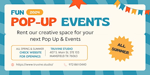 Imagem principal do evento Pop Ups & Event Space