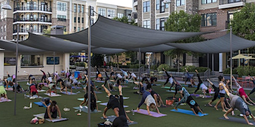 Imagem principal do evento AvalOM - Yoga, Barre, or Pilates Classes - at The Plaza at Avalon