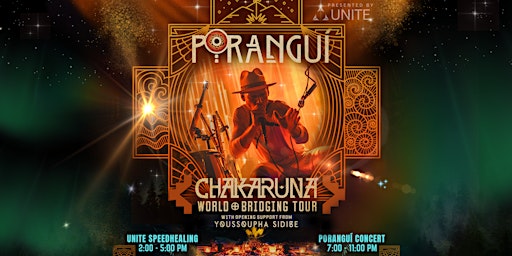 Imagem principal do evento PORANGUÍ - Live in Vancouver ft. Youssoupha Sidibe .:. Presented by UNITE