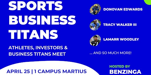 Primaire afbeelding van Sports Business Titans: Winning Strategies for Life & Business