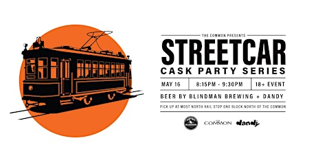 Blindman & Dandy brewing - cask beer Street Car May 16th - 815 pm